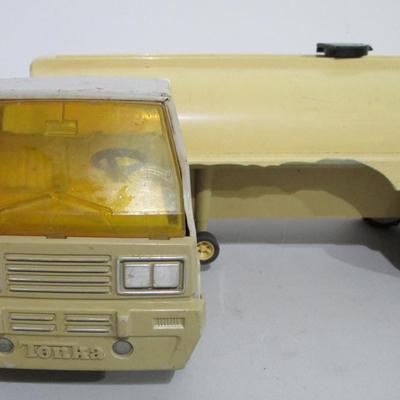 #73 Tonka Chevron Gas truck and Trailer