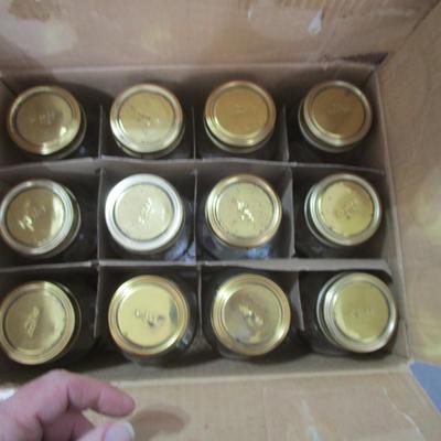#88 Vintage quart canning jars regular mouth 1 dozen