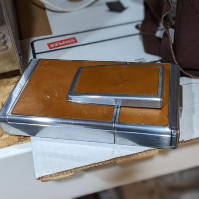 Rare Vintage Polaroid SX-70 Leather Case with Bag