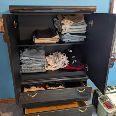 Vintage Art Deco Armoire
