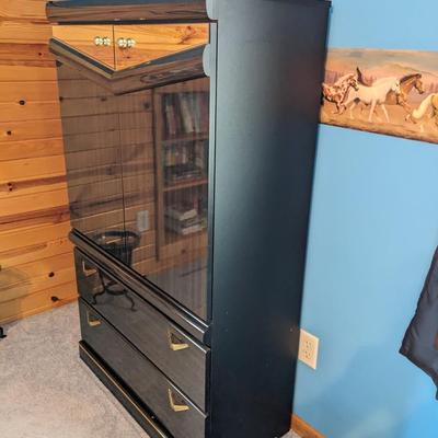 Vintage Art Deco Armoire