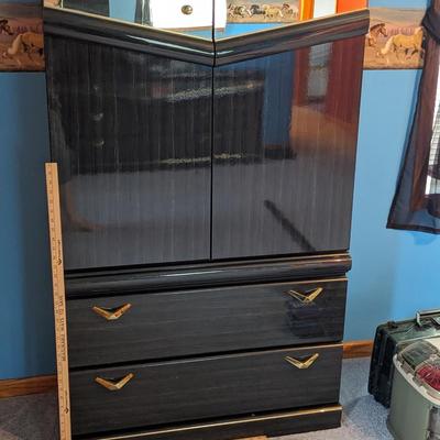 Vintage Art Deco Armoire