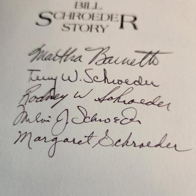 The Bill Schroeder Story - Autographed
