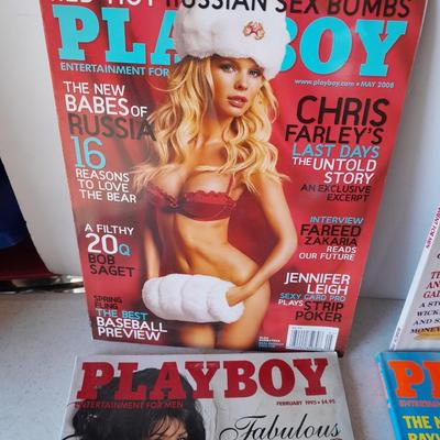 Playboy magazine back issue's