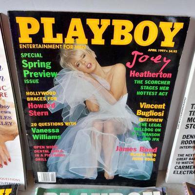 Playboy magazine back issue's