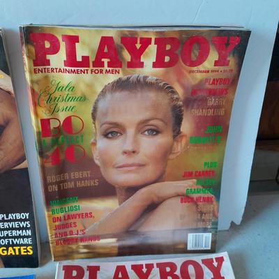 Playboy magazine back issue's