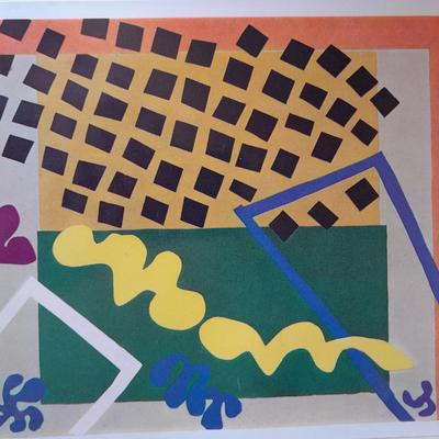 Henri Matisse Portfolio of five prints, each have been laminated