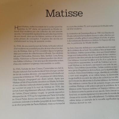 Henri Matisse Portfolio of five prints, each have been laminated