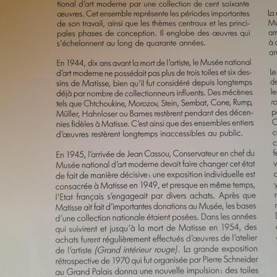 Henri Matisse Portfolio of five prints, each have been laminated