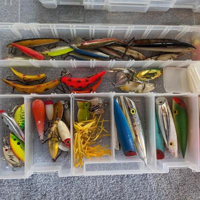 Large Lot of Fishing Tackle, Plano 757