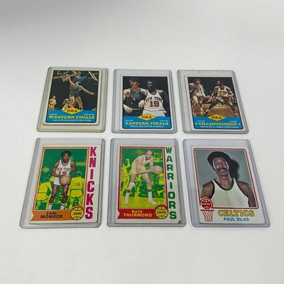 -74- SPORTS | 1970â€™s Basketball Stars / Hall Of Famers Cards