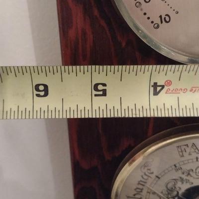 Vintage Wuersch Hygrometer, Thermometer, Barometer