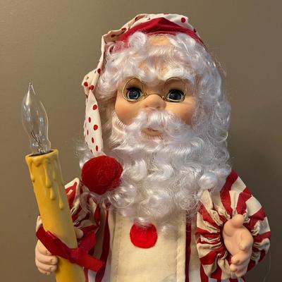 Vintage Animated Christmas Santa Claus *Read Details
