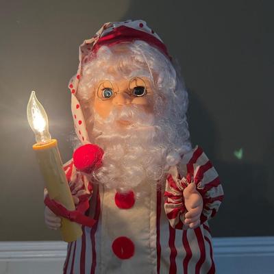 Vintage Animated Christmas Santa Claus *Read Details