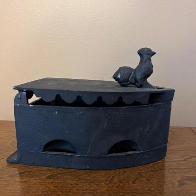 Hand Forged Charcoal Burning Clothes Iron
