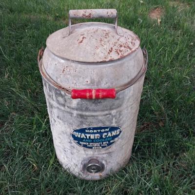 GALVANIZED INSULATED HORTON WATER CAN COOLER WITH SPIGOT