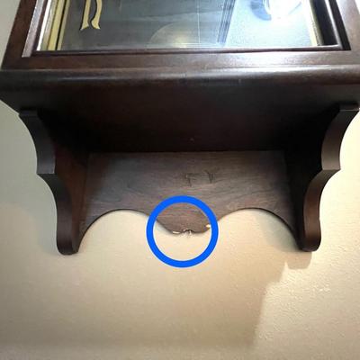 ETHAN ALLEN REGULATOR KEY CLOCK *Read Details