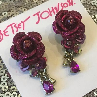 New Betsy Johnson Earrings