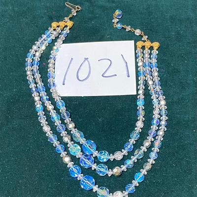 Vintage Multi Strand Necklace