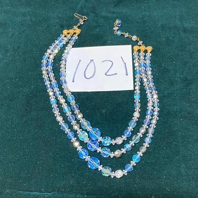Vintage Multi Strand Necklace