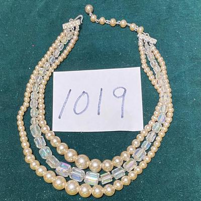 Vintage Multi Strand Necklace