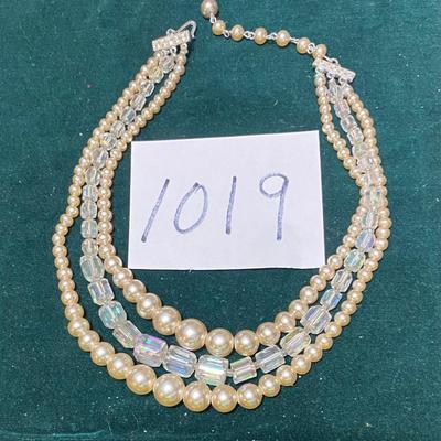 Vintage Multi Strand Necklace