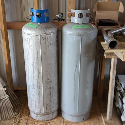 2- 1.5 Full Propane Tanks 100# each