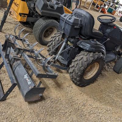 Craftsman DGS6500 w/ Agri-Fab Cultivator & Grader