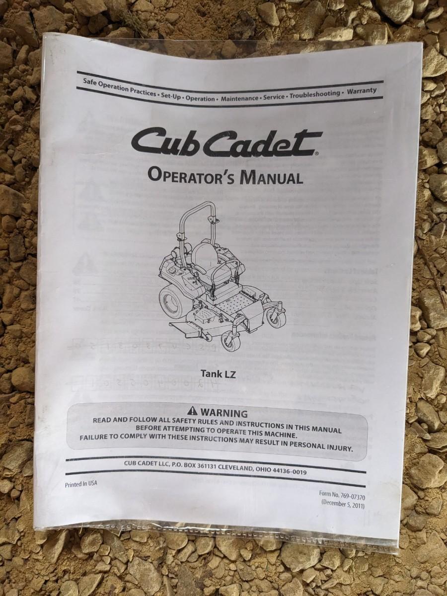 Cub Cadet Tank Commercial LZ