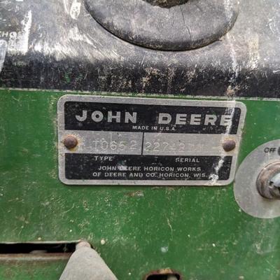 John Deere 112 TO652