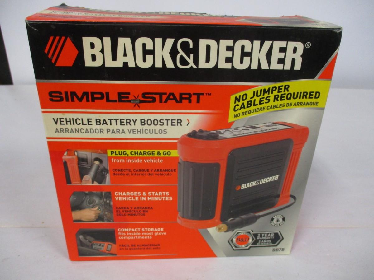 Black & Decker Simple Start Vehicle Battery Booster