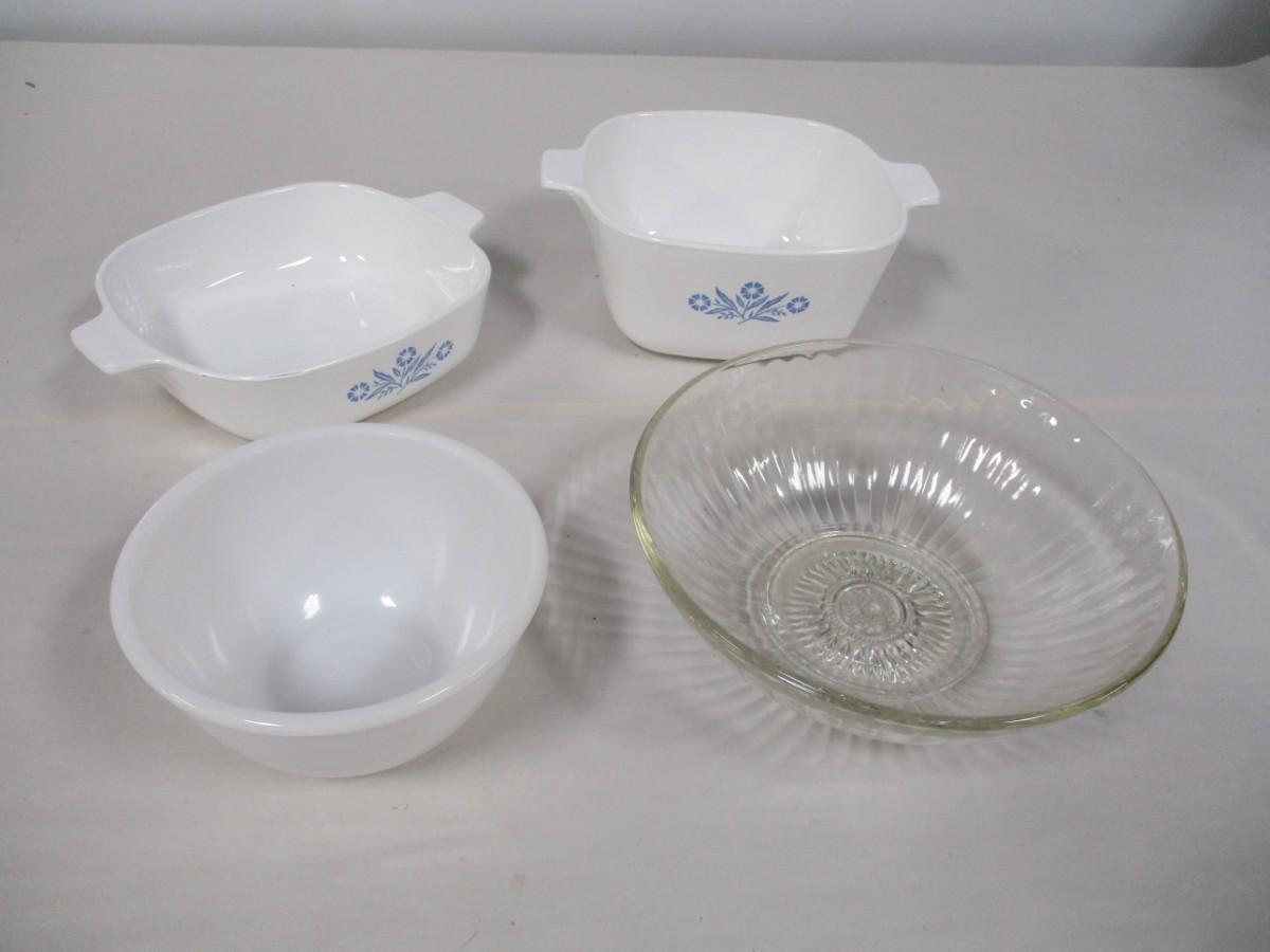 Corning Ware & Mixing Bowls