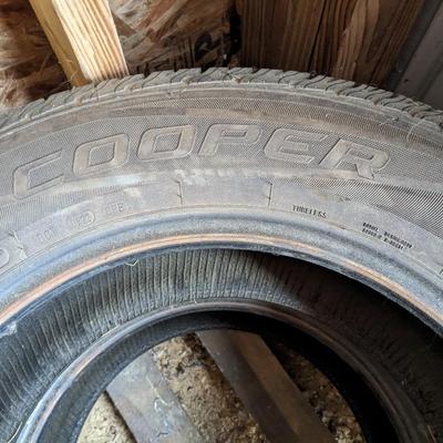 2 Cooper Tires 255/65R17