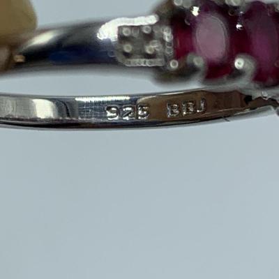 Ruby Colored Stone Jewelry incl 14K Bracelets (B3-KW)