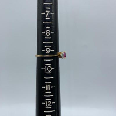 Ruby Colored Stone Jewelry incl 14K Bracelets (B3-KW)