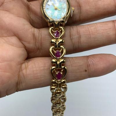 Ruby Colored Stone Jewelry incl 14K Bracelets (B3-KW)