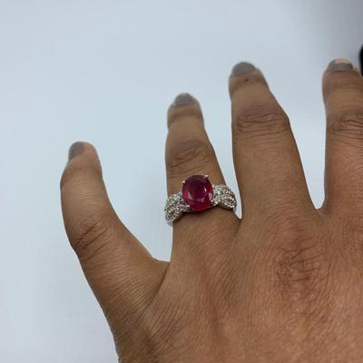 Ruby Colored Stone Jewelry incl 14K Bracelets (B3-KW)