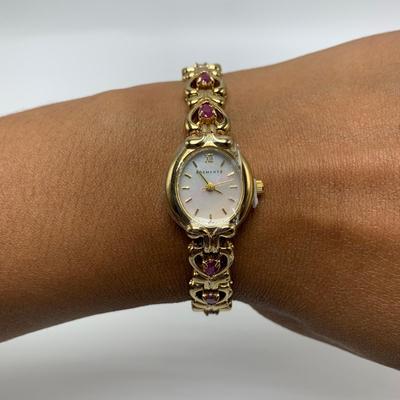 Ruby Colored Stone Jewelry incl 14K Bracelets (B3-KW)