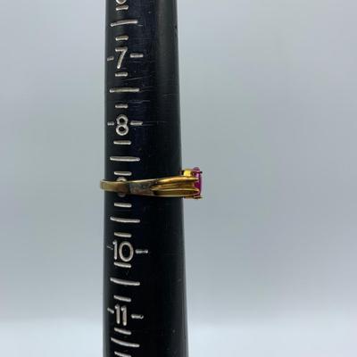 Ruby Colored Stone Jewelry incl 14K Bracelets (B3-KW)