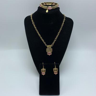 Variety of Stamped 14K and 925 Jade Jewelry (B3-KW)