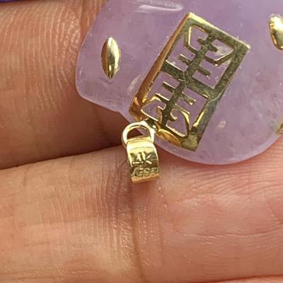 Variety of Stamped 14K and 925 Jade Jewelry (B3-KW)