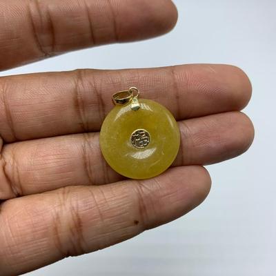 Variety of Stamped 14K and 925 Jade Jewelry (B3-KW)