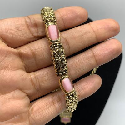 Variety of Stamped 14K and 925 Jade Jewelry (B3-KW)