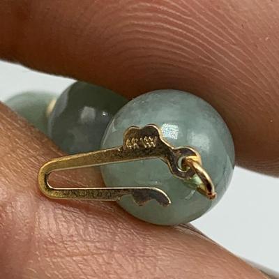 Variety of Stamped 14K and 925 Jade Jewelry (B3-KW)