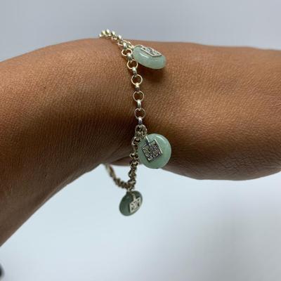 Variety of Stamped 14K and 925 Jade Jewelry (B3-KW)