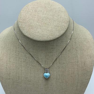 Larimar Stone Jewelry Sets with SARDA Stamped 925 Pendants (B3-KW)