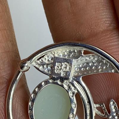 Larimar Stone Jewelry Sets with SARDA Stamped 925 Pendants (B3-KW)