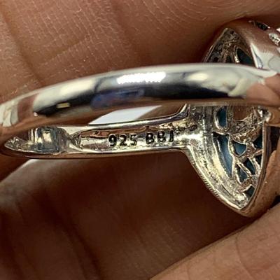 Larimar Stone Jewelry Sets with SARDA Stamped 925 Pendants (B3-KW)