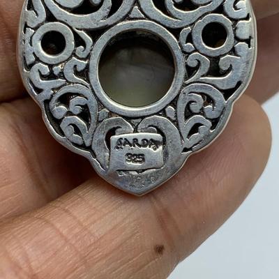 Larimar Stone Jewelry Sets with SARDA Stamped 925 Pendants (B3-KW)