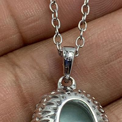 Larimar Stone Jewelry Sets with SARDA Stamped 925 Pendants (B3-KW)
